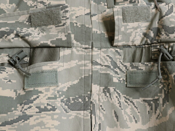 14年製 米軍実物 APECS デジタル タイガーカモ 迷彩 ゴアテックス ジャケット MEDIUM REGULAR 古着 軍物 ミリタリー USAF ABU エアフォース