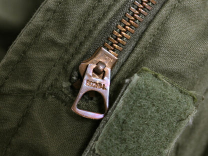 80s ALPHA 社製 81年製 米軍実物 US ARMY M-65 フィールド ジャケット SMALL REGULAR 古着 ミリタリー ヴィンテージ 3rd ブラス 軍物 M65