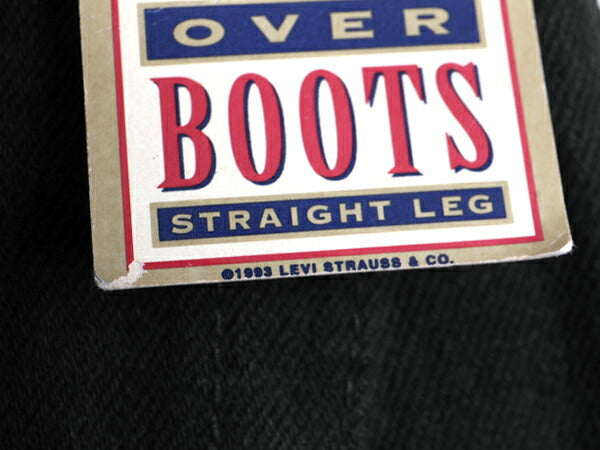 タグ付き 新品 デッドストック 90s USA製 Levis 505 ブラック デニム パンツ レディース S 程/ リーバイス ジーンズ ジーパン ストレート H