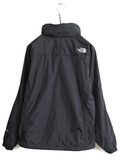 ノースフェイス HyVent ナイロン ジャケット レディース S 古着 The North Face アウトドア ジャンパー ブルゾン マンパ パーカー 薄手 黒