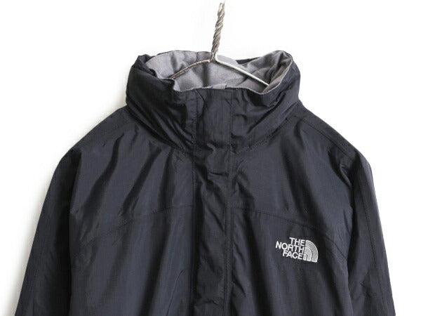 ノースフェイス HyVent ナイロン ジャケット レディース S 古着 The North Face アウトドア ジャンパー ブルゾン マンパ パーカー 薄手 黒