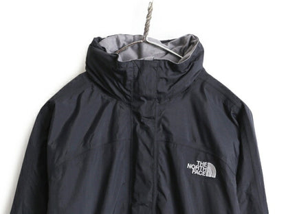 ノースフェイス HyVent ナイロン ジャケット レディース S 古着 The North Face アウトドア ジャンパー ブルゾン マンパ パーカー 薄手 黒