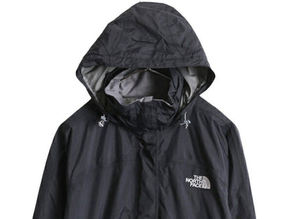 ノースフェイス HyVent ナイロン ジャケット レディース S 古着 The North Face アウトドア ジャンパー ブルゾン マンパ パーカー 薄手 黒
