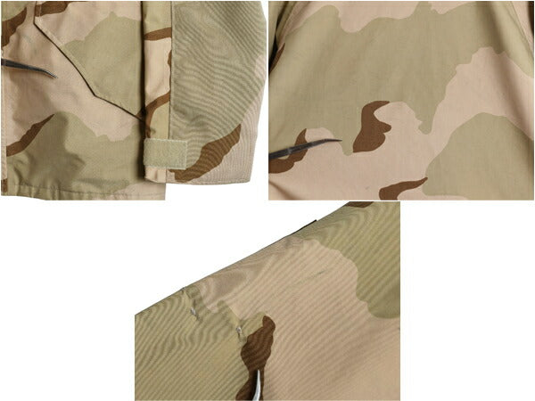 00s 米軍実物 US ARMY ECWCS デザートカモ 迷彩 ゴアテックス ジャケット MEDIUM REGULAR / 05年製 1st GEN 初期型 ミリタリー マンパ 3C