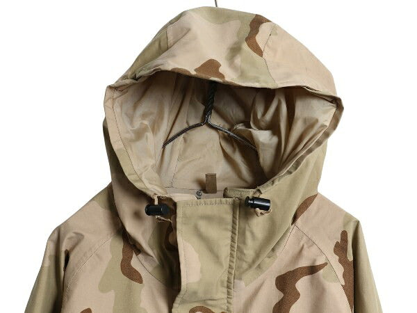 00s 米軍実物 US ARMY ECWCS デザートカモ 迷彩 ゴアテックス ジャケット MEDIUM REGULAR / 05年製 1st GEN 初期型 ミリタリー マンパ 3C