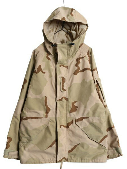 00s 米軍実物 US ARMY ECWCS デザートカモ 迷彩 ゴアテックス ジャケット MEDIUM REGULAR / 05年製 1st GEN 初期型 ミリタリー マンパ 3C