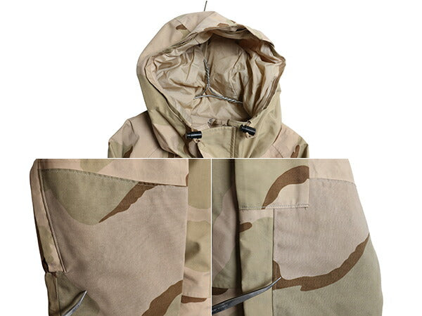 00s 米軍実物 US ARMY ECWCS デザートカモ 迷彩 ゴアテックス ジャケット MEDIUM REGULAR / 05年製 1st GEN 初期型 ミリタリー マンパ 3C