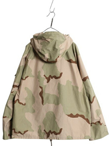 00s 米軍実物 US ARMY ECWCS デザートカモ 迷彩 ゴアテックス ジャケット LARGE SHORT / 02年製 1st GEN 初期型 ミリタリー マンパ 3C 軍物