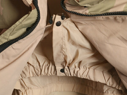 00s 米軍実物 US ARMY ECWCS デザートカモ 迷彩 ゴアテックス ジャケット LARGE SHORT / 02年製 1st GEN 初期型 ミリタリー マンパ 3C 軍物