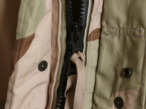 00s 米軍実物 US ARMY ECWCS デザートカモ 迷彩 ゴアテックス ジャケット LARGE SHORT / 02年製 1st GEN 初期型 ミリタリー マンパ 3C 軍物