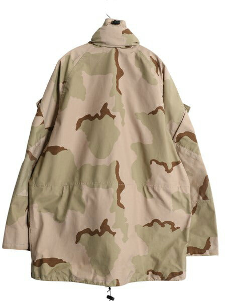 民間 モデル USMC ECWCS デザートカモ 迷彩 ゴアテックス ジャケット MEDIUM REGULAR ミリタリー 2nd GEN 軍物 海兵隊 マンパ  収納フード
