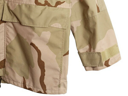 民間 モデル USMC ECWCS デザートカモ 迷彩 ゴアテックス ジャケット MEDIUM REGULAR ミリタリー 2nd GEN 軍物 海兵隊 マンパ  収納フード