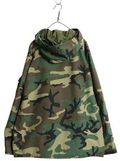 00s 米軍実物 US ARMY ECWCS ゴアテックス ウッドランドカモ 迷彩 ミリタリー ジャケット X-LARGE REGULAR / 軍物 00年製 1st GEN パーカー