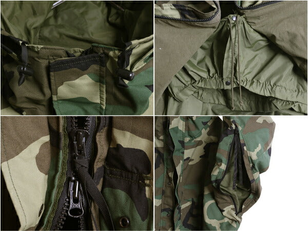 00s 米軍実物 US ARMY ECWCS ゴアテックス ウッドランドカモ 迷彩 ミリタリー ジャケット X-LARGE REGULAR / 軍物 00年製 1st GEN パーカー