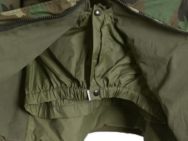 90s 米軍実物 US ARMY ECWCS ゴアテックス ウッドランドカモ 迷彩 ミリタリー ジャケット MEDIUM REGULAR / 軍物 96年製 1st GEN パーカー