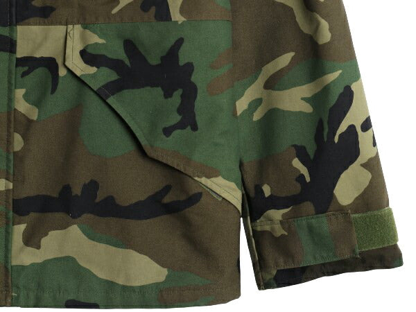 90s 米軍実物 US ARMY ECWCS ゴアテックス ウッドランドカモ 迷彩 ミリタリー ジャケット MEDIUM REGULAR / 軍物 96年製 1st GEN パーカー