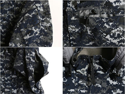 米軍実物 USN ネイビー デジタルカモ TYPE1 迷彩 ゴアテックス ジャケット X-LARGE LONG / NAVY NWU ミリタリー マウンテンパーカー 軍物