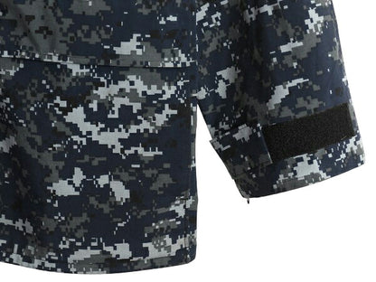 米軍実物 USN ネイビー デジタルカモ TYPE1 迷彩 ゴアテックス ジャケット X-LARGE LONG / NAVY NWU ミリタリー マウンテンパーカー 軍物
