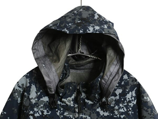 米軍実物 USN ネイビー デジタルカモ TYPE1 迷彩 ゴアテックス ジャケット X-LARGE LONG / NAVY NWU ミリタリー マウンテンパーカー 軍物