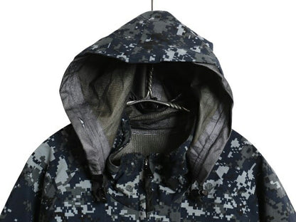 米軍実物 USN ネイビー デジタルカモ TYPE1 迷彩 ゴアテックス ジャケット X-LARGE LONG / NAVY NWU ミリタリー マウンテンパーカー 軍物