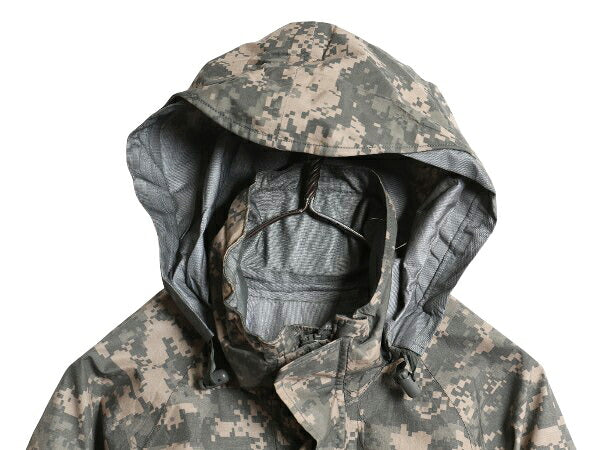 デッドストック 米軍実物 US ARMY ECWCS デジタルカモ 迷彩 ゴアテックス ジャケット SMALL SHORT 新品 09年製 軍物 ACU マンパ ミリタリー