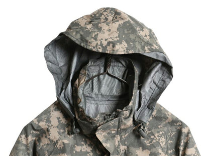 デッドストック 米軍実物 US ARMY ECWCS デジタルカモ 迷彩 ゴアテックス ジャケット SMALL SHORT 新品 09年製 軍物 ACU マンパ ミリタリー