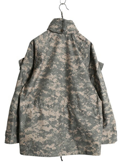 デッドストック 米軍実物 US ARMY ECWCS デジタルカモ 迷彩 ゴアテックス ジャケット SMALL SHORT 新品 09年製 軍物 ACU マンパ ミリタリー