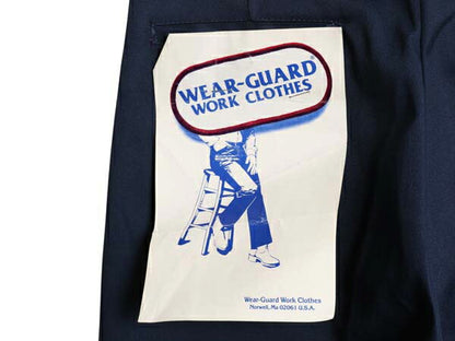 デッドストック 80s USA製 WEAR GUARD ワーク チノ パンツ 実寸 W28 / 新品 ヴィンテージ ストレート チノパン 42 TALON シワになりにくい
