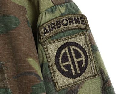 60s 米軍実物 US ARMY ジャングルファティーグ ジャケット MEDIUM REGULAR 69年製 ヴィンテージ ERDL グリーンリーフ カモ 迷彩 軍物