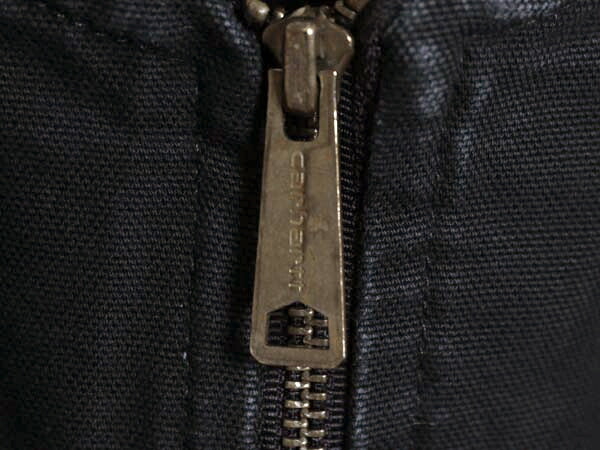 US企画 カーハート 中綿 ダック ベスト メンズ 2XL CARHARTT ナイロン キルティング ライナー 重ね着 前開き ワーク 無地 黒 大きいサイズ