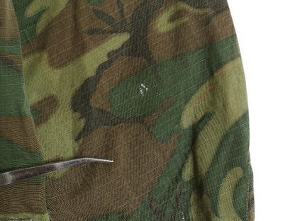 60s 米軍実物 US ARMY ジャングルファティーグ ジャケット SMALL REGULAR 69年製 ヴィンテージ ERDL グリーンリーフ カモ 迷彩 軍物