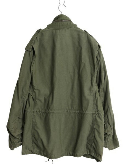 80s 米軍実物 US ARMY M-65 フィールド ジャケット MEDIUM REGULAR 程 ヴィンテージ ミリタリー アーミー 軍物 ブルゾン 3rd ブラス M65