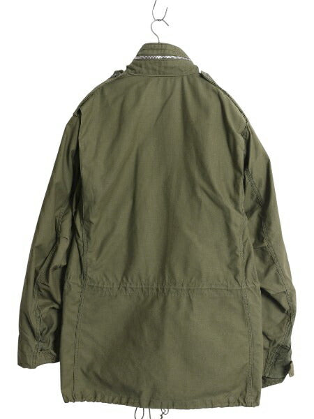 ほぼ デッドストック 70s ALPHA 社製 米軍実物 US ARMY M-65 フィールド ジャケット MEDIUM LONG / 70年製 ヴィンテージ ミリタリー 2nd