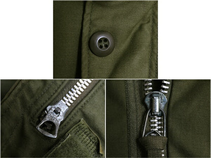ほぼ デッドストック 70s ALPHA 社製 米軍実物 US ARMY M-65 フィールド ジャケット MEDIUM LONG / 70年製 ヴィンテージ ミリタリー 2nd