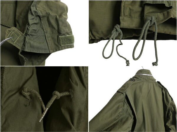 ほぼ デッドストック 70s ALPHA 社製 米軍実物 US ARMY M-65 フィールド ジャケット MEDIUM LONG / 70年製 ヴィンテージ ミリタリー 2nd