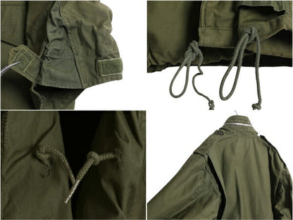 ほぼ デッドストック 70s ALPHA 社製 米軍実物 US ARMY M-65 フィールド ジャケット MEDIUM LONG / 70年製 ヴィンテージ ミリタリー 2nd