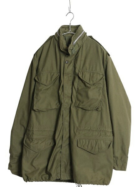 ほぼ デッドストック 70s ALPHA 社製 米軍実物 US ARMY M-65 フィールド ジャケット MEDIUM LONG / 70年製 ヴィンテージ ミリタリー 2nd