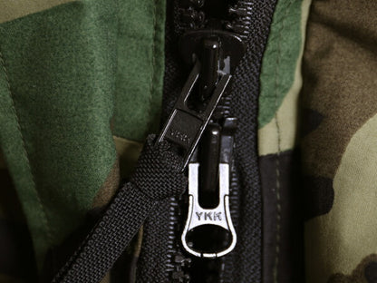 90s 米軍実物 US ARMY ECWCS ゴアテックス ウッドランドカモ 迷彩 ミリタリー ジャケット MEDIUM SHORT オールド 96年製 1st GEN パーカー