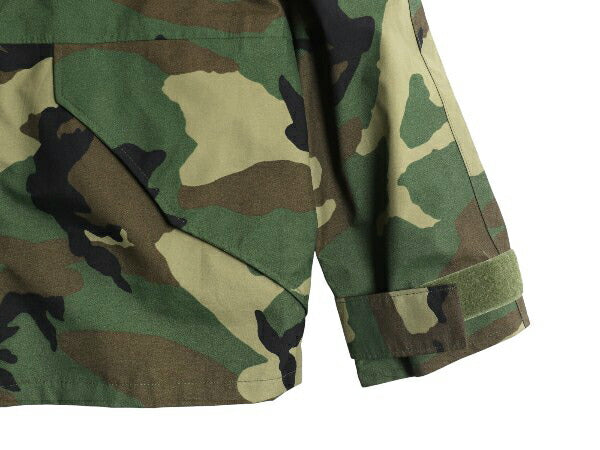 90s 米軍実物 US ARMY ECWCS ゴアテックス ウッドランドカモ 迷彩 ミリタリー ジャケット MEDIUM SHORT オールド 96年製 1st GEN パーカー