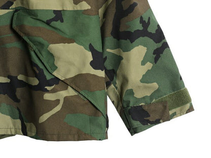90s 米軍実物 US ARMY ECWCS ゴアテックス ウッドランドカモ 迷彩 ミリタリー ジャケット LARGE SHORT オールド 98年製 1st GEN パーカー