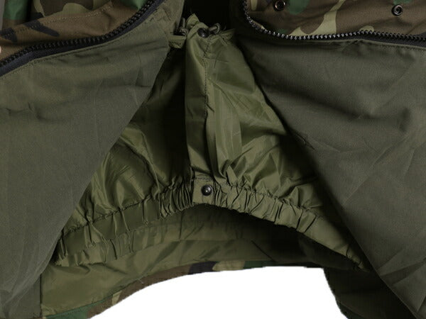 90s 米軍実物 US ARMY ECWCS ゴアテックス ウッドランドカモ 迷彩 ミリタリー ジャケット X-LARGE REGULAR 古着 オールド 1st GEN パーカー