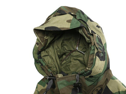 90s 米軍実物 US ARMY ECWCS ゴアテックス ウッドランドカモ 迷彩 ミリタリー ジャケット X-LARGE REGULAR 古着 オールド 1st GEN パーカー
