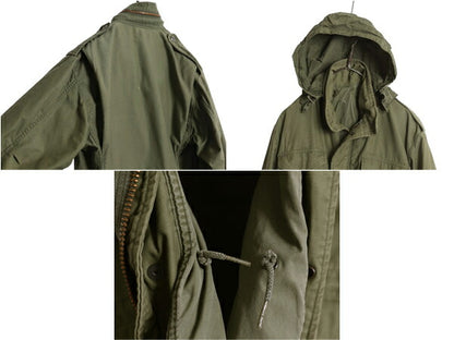 70s 米軍実物 US ARMY M-65 フィールド ジャケット MEDIUM REGULAR / 古着 74年製 ヴィンテージ ミリタリー 軍物 ブルゾン 3rd ブラス M65
