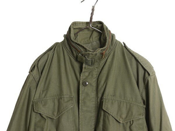 70s 米軍実物 US ARMY M-65 フィールド ジャケット MEDIUM REGULAR / 古着 74年製 ヴィンテージ ミリタリー 軍物 ブルゾン 3rd ブラス M65