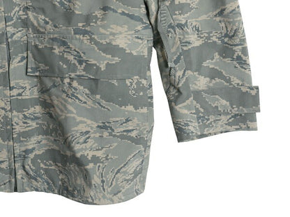 デッドストック 米軍実物 APECS デジタル タイガーカモ 迷彩 ゴアテックス ジャケット LARGE LONG 新品 09年製 ミリタリー USAF ABU ECWCS
