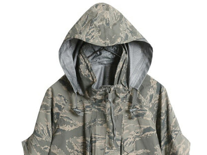 デッドストック 米軍実物 APECS デジタル タイガーカモ 迷彩 ゴアテックス ジャケット X-LARGE REGULAR / 新品 ミリタリー USAF ABU ECWCS