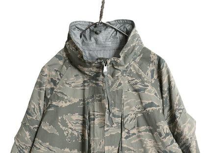 デッドストック 米軍実物 APECS デジタル タイガーカモ 迷彩 ゴアテックス ジャケット X-LARGE REGULAR / 新品 ミリタリー USAF ABU ECWCS