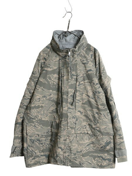 デッドストック 米軍実物 APECS デジタル タイガーカモ 迷彩 ゴアテックス ジャケット X-LARGE REGULAR / 新品 ミリタリー USAF ABU ECWCS