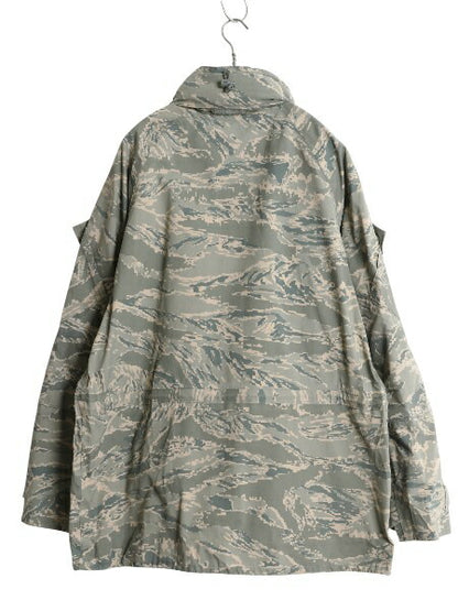 ほぼ デッドストック 米軍実物 APECS デジタル タイガーカモ 迷彩 ゴアテックス ジャケット MEDIUM REGULAR / ミリタリー USAF ABU ECWCS