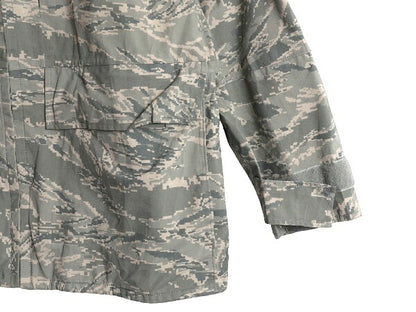 ほぼ デッドストック 米軍実物 APECS デジタル タイガーカモ 迷彩 ゴアテックス ジャケット MEDIUM REGULAR / ミリタリー USAF ABU ECWCS